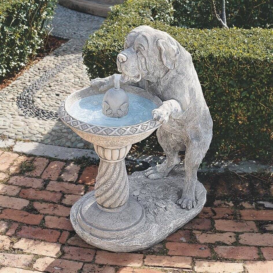 design TOSCANO KY27148 Quenching A Big Thirst Sculptural Fountain