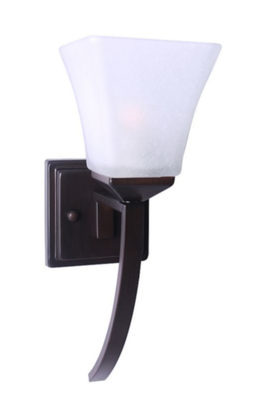 Design House 577411 1Light Brushed Bronze Torino Wall Mount Light