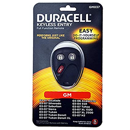 Duracell Remotes GM037D 