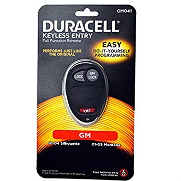 Duracell Remotes GM041D 