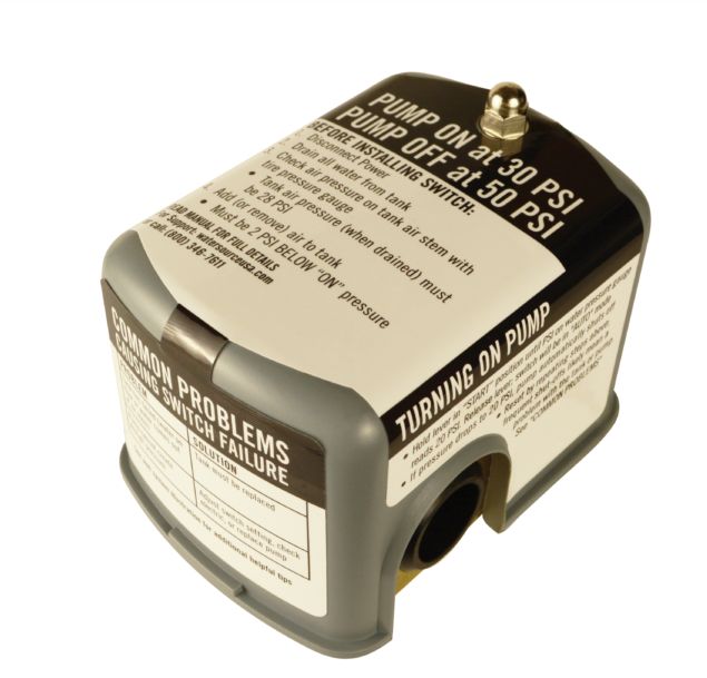 ECOFLO EFPSWL3050 30 / 50 Low CutOff Pressure Switch at Sutherlands