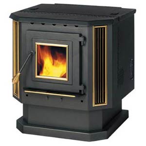 ENGLAND'S STOVE WORKS 25-PDV Freestanding Pellet Stove at Sutherlands