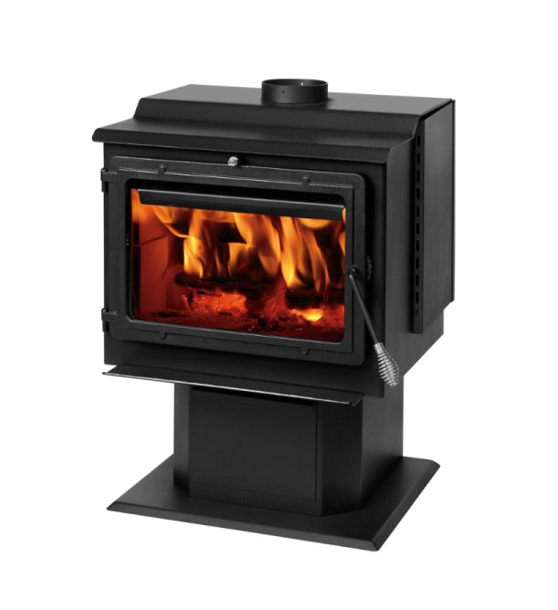 Englander Stove 50SHSSW02 2,400 Sq Ft Smart Wood Burning Stove at