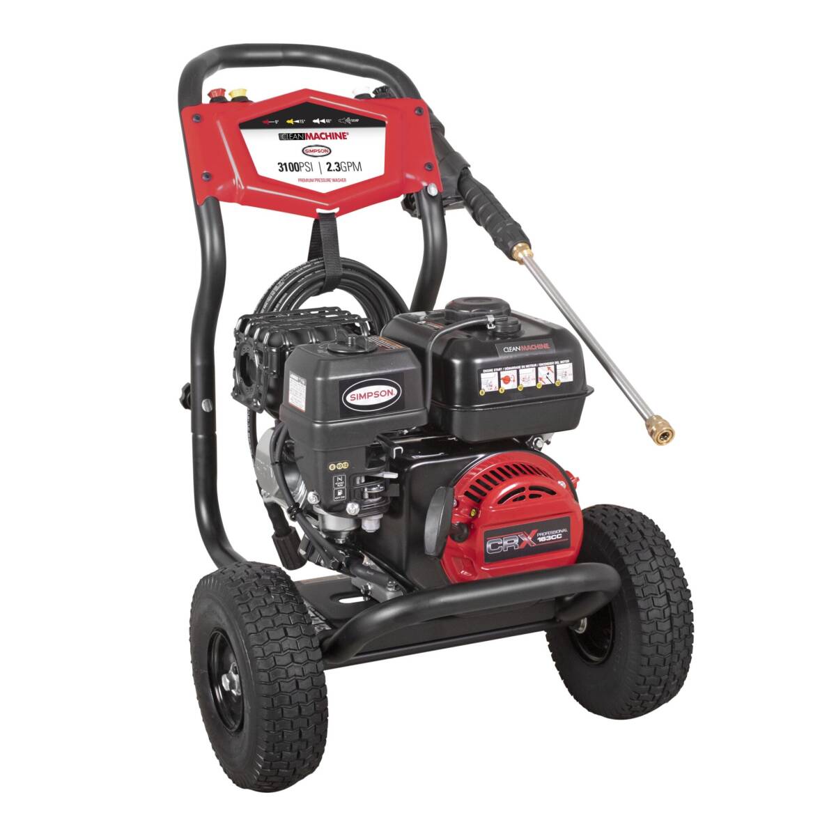 Simpson CM61227 3100-PSI 2.3-GPM Clean Machine Pressure Washer