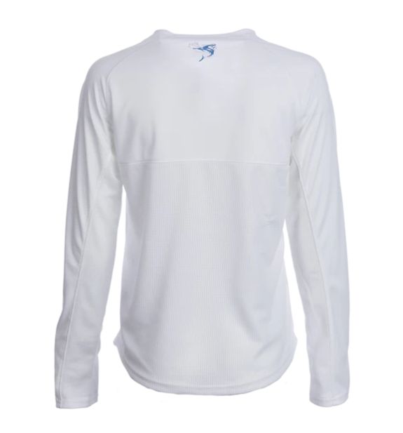 Bimini Bay Cabo Crew V Shirt with BloodGuard - Long Sleeve