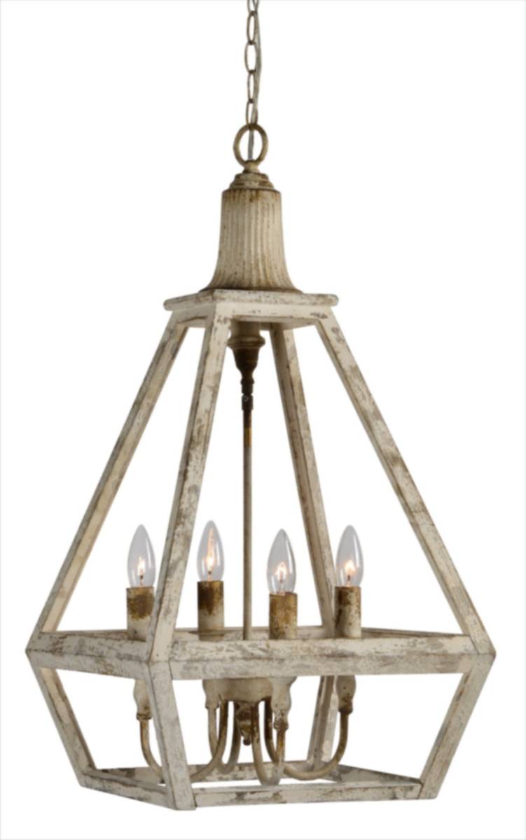Forty West 70731 Warner 4Light Pendant at Sutherlands