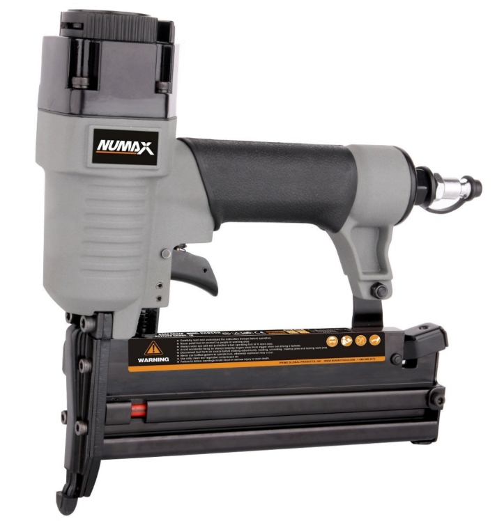 NUMAX S2-118G2 Pneumatic 2-In-1 18-Gauge Brad Nailer And Stapler At ...