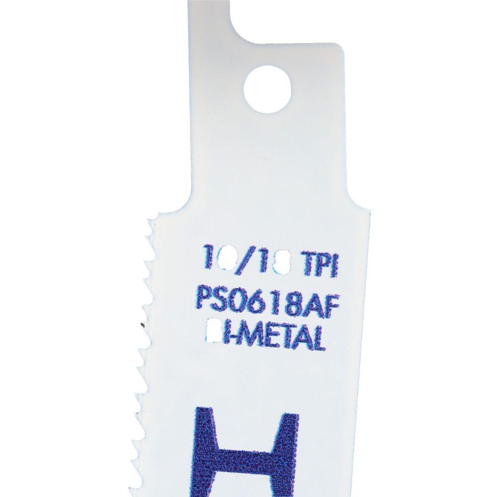 10 PACK Avanti Pro Recip Blades Bi-Metal 6” 10/18 TPI PS0618AF Metal Cutting 
