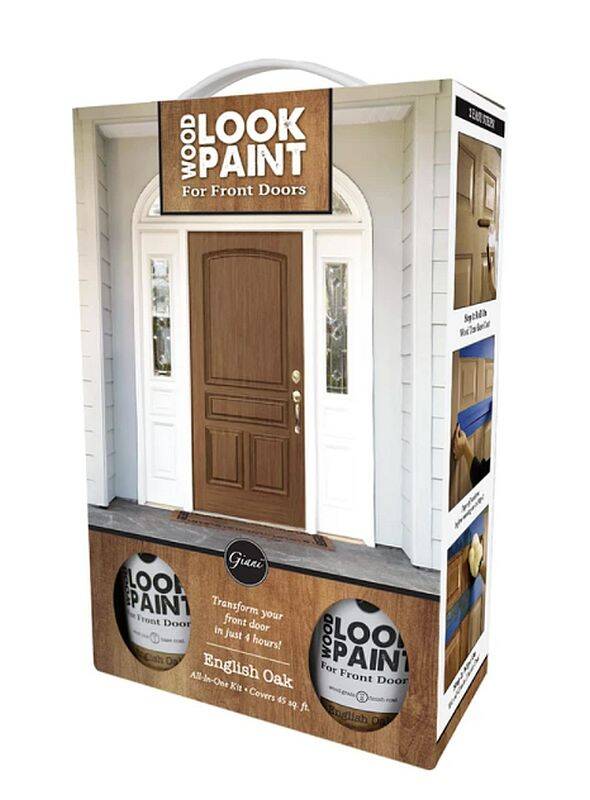 Giani FGWL ENG FDK English Oak Wood Look Front Door Kit at Sutherlands