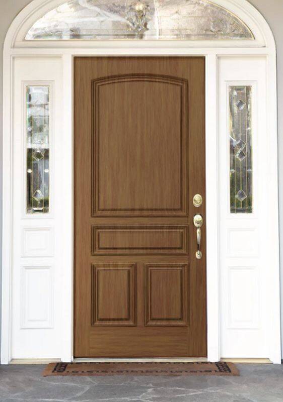 Giani FGWL ENG FDK English Oak Wood Look Front Door Kit at Sutherlands