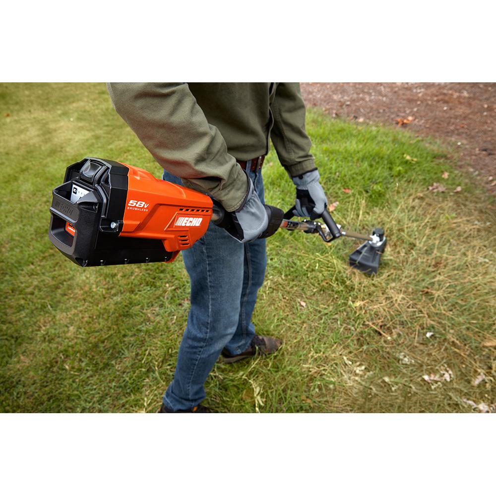 ECHO 58-Volt Lithium-Ion Brushless Cordless String Trimmer, 59-Inch Straigh...