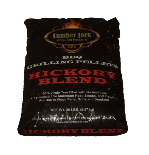 Lumber Jack 5047 Lumber Jack Hickory Blend Pellets, 20Pounds at