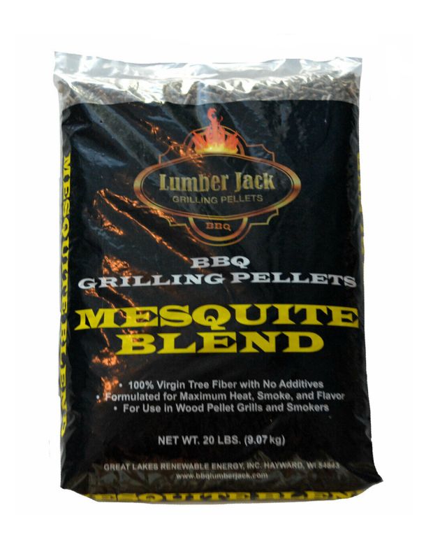 Lumber Jack 5048 20Pound Mesquite Blend BBQ Grilling Pellets at