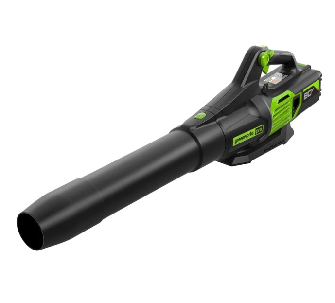 Greenworks 1324902 16-Inch, 80-Volt, String Trimmer & Axial Blower With ...