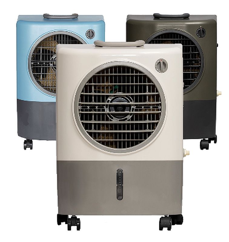 Hessaire Mc18v Green 1300 Cfm 500 Sq Ft Mobile Evaporative Cooler At Sutherlands 0703