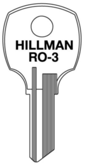 HILLMAN® 86315 Ro-3/Hillman House, Padlock And Commercial Key at ...