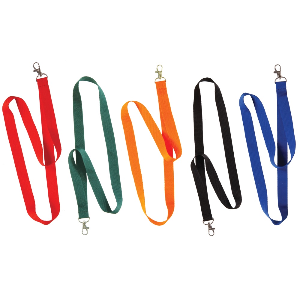 Solid Color Neck Lanyards