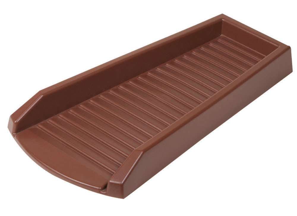 Amerimax 300112 Brown Plastic Splash Block For Roof Drainage Systems