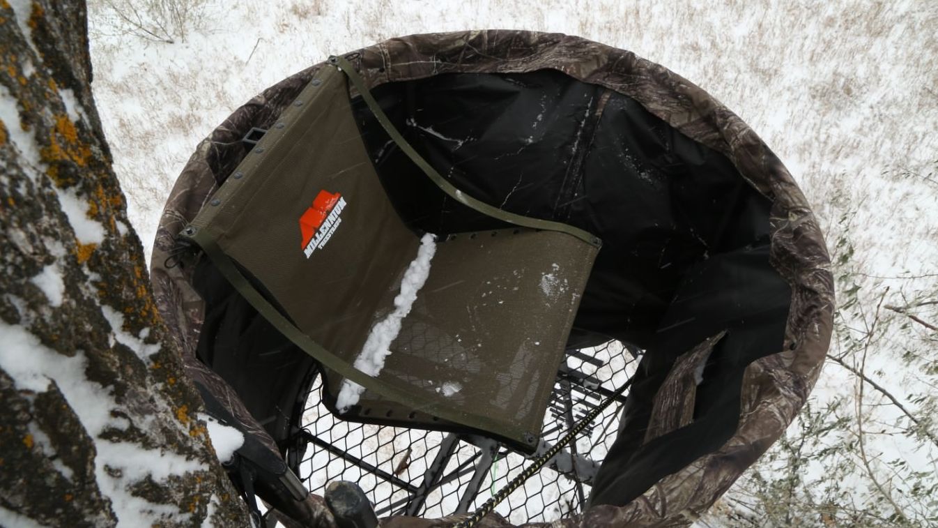 MILLENNIUM TREESTANDS L366SL 18Foot Revolution Ladder Stand at