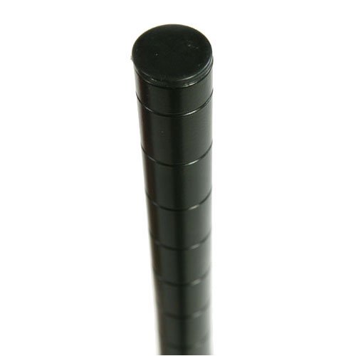Intermetro Industries L74PB 74 1/2Inch Black MultiPosition Post at