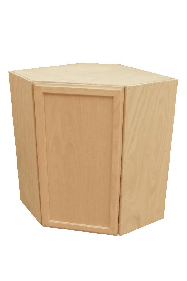 Kapal Wood Products Wcd2430un 24 In X 30 In Unfinished Oak Diagonal Corner Wall Cabinet At 