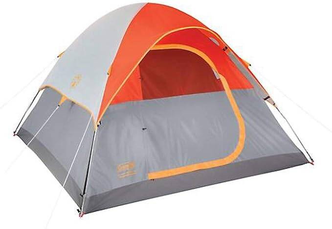 Coleman 2000031682 8 x 8-Foot, Orange And Gray Willow Pass 4