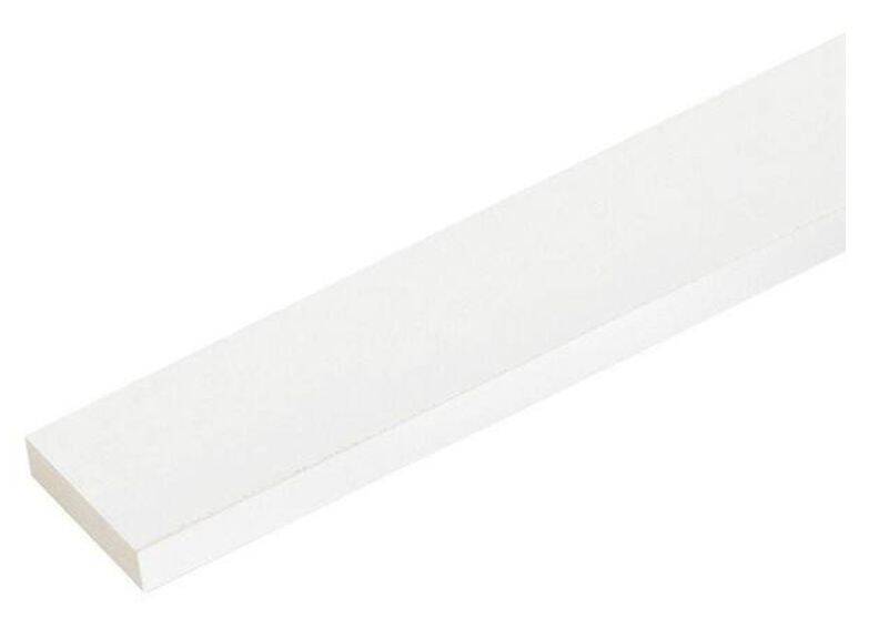 Inteplast Group® H190HWS5 1-Inch X 2-Inch X 8-Foot White PVC Trim at ...