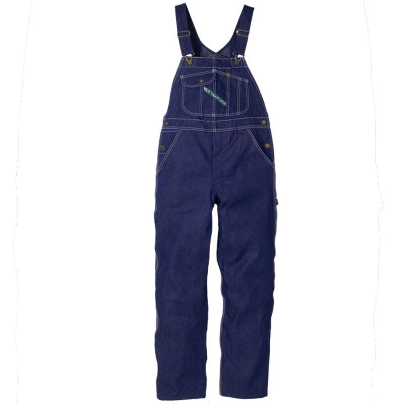 KEY 273.41 52 x 30Inch Indigo Denim Rigid Bib Overall at Sutherlands
