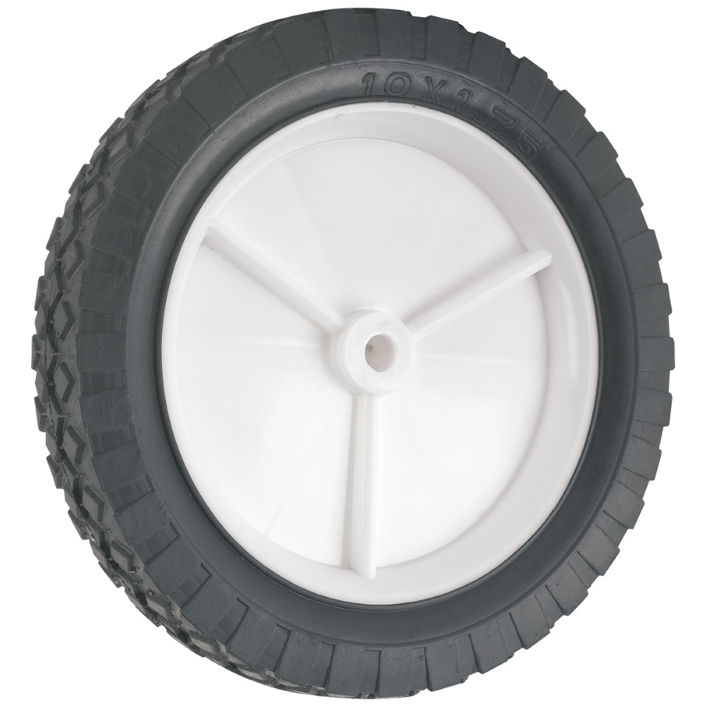 WAXMAN 4387855 10Inch Offset Plastic Hub Rubber Wheel at Sutherlands
