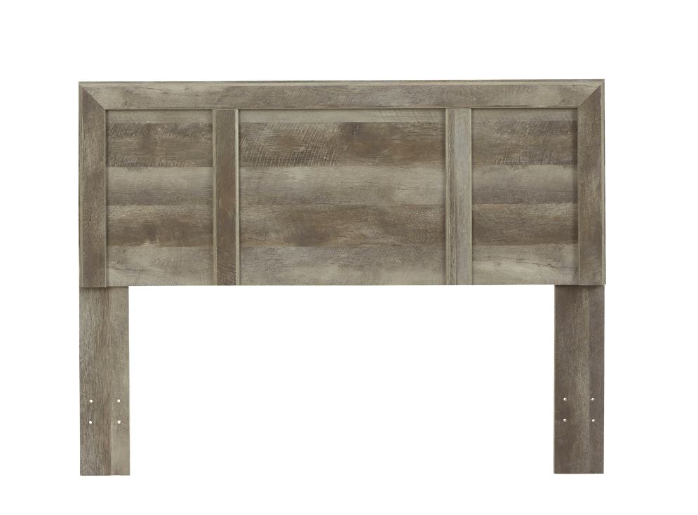 KITH FURNITURE 147-33 Brinkley Gray Twin Panel Headboard at Sutherlands