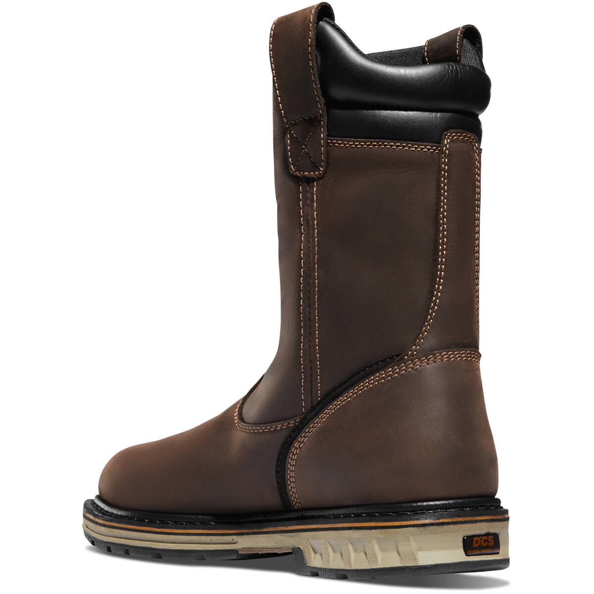 Danner 12561 Size 10d 11-Inch Brown Wellington Steel Toe Boots at ...