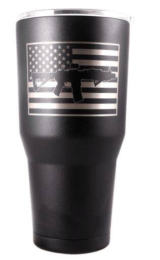 Black Rifle Coffee Company 8610015 30-Ounce SBR Tumbler Black at ...