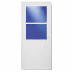 Larson Doors 027831u Ss 32 Inch Life Core Self Storing Storm Door