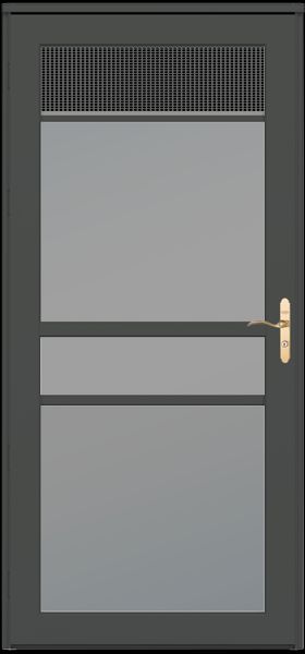 Larson 45604392L 36-Inch X 81-Inch Graphite Aluminum Platinum