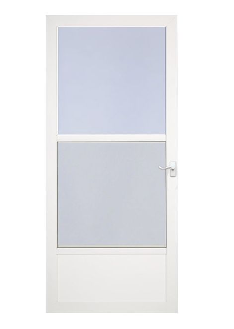 Larson 360-16031 32 x 81-Inch White Midview Reversa Screen Storm