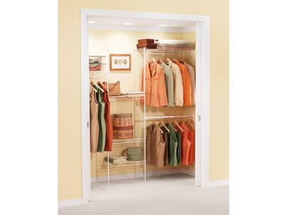 Rubbermaid 5-Foot to 8-Foot FreeSlide Closet Organizer