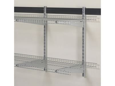 Single Track Upright Rail At Sutherlands, Rubbermaid Adjustable Brackets And Shelving