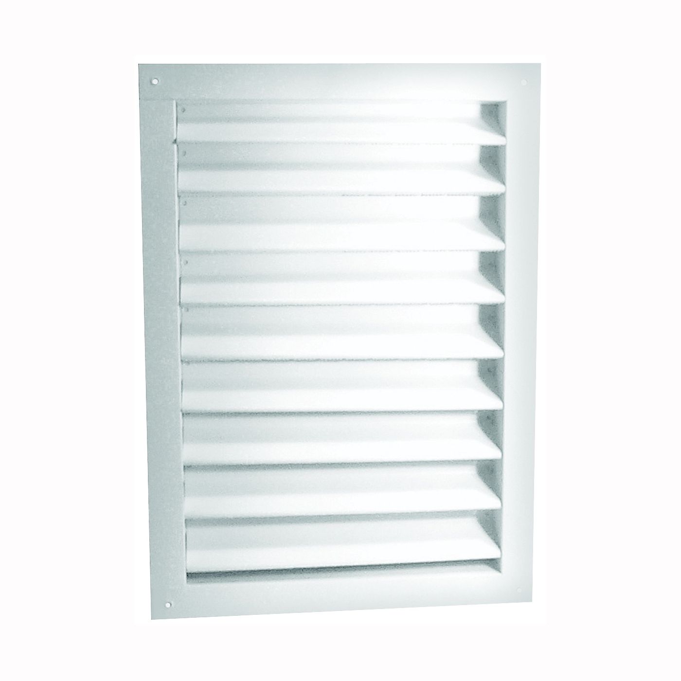 LL BUILDING PROD INC/GAF DA1424W 14-Inch X 24-Inch White Aluminum Dual ...
