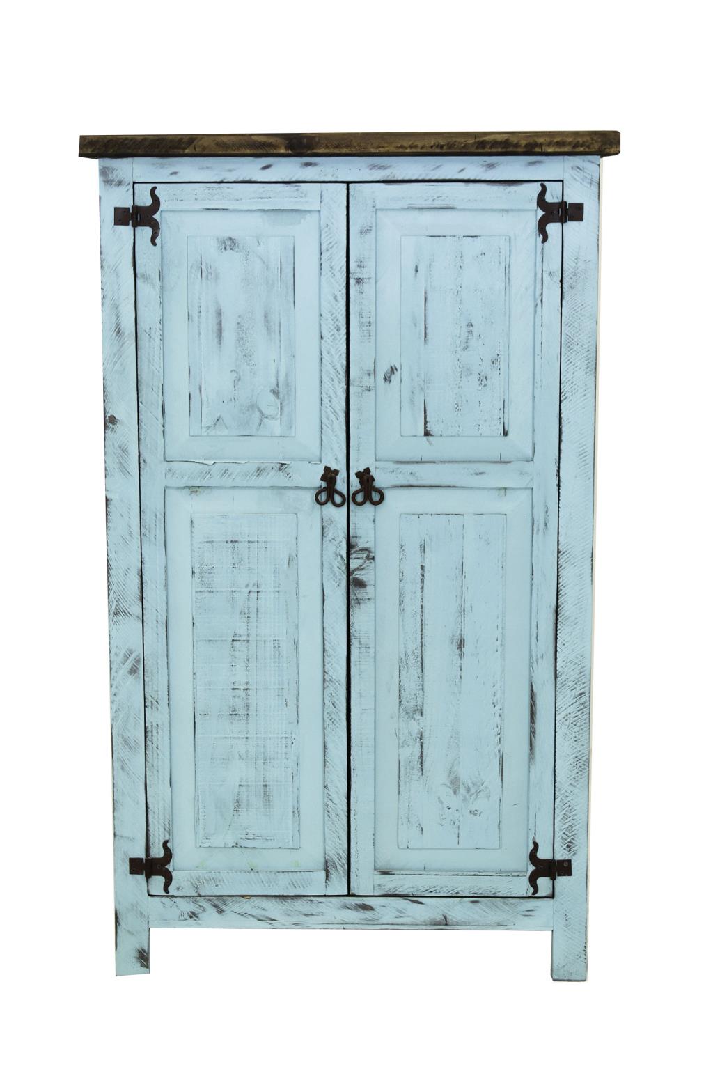LMT Rustic VSERULTARM17 TD Distressed Turquoise 2Door at