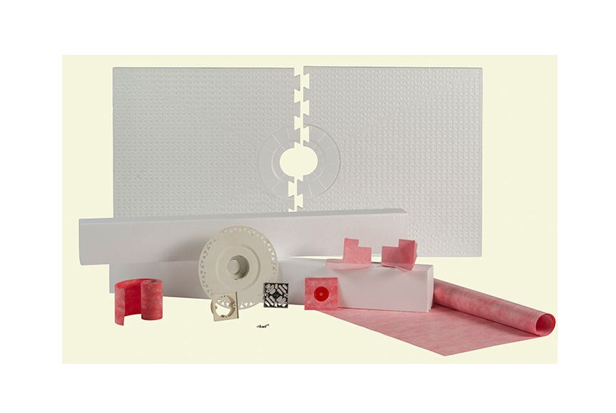 PROVA TT8509CRM05ES 32Inch X 60Inch Center Drain Including Curbs