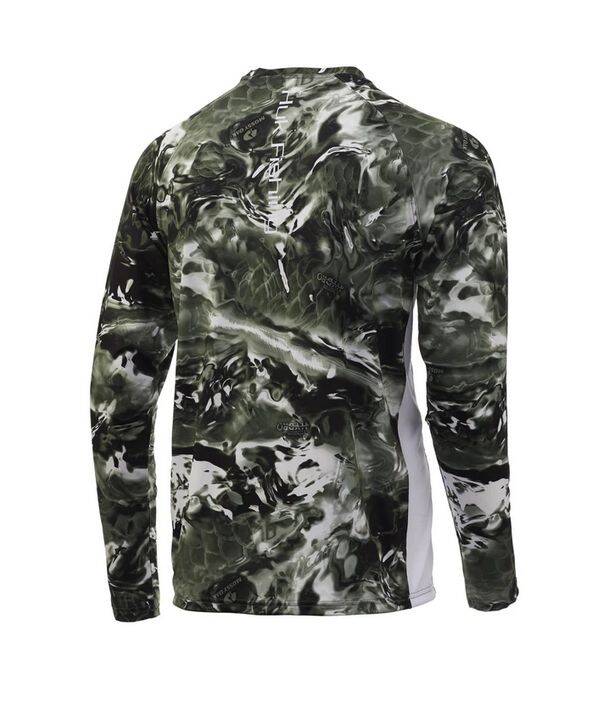 HUK H1200228 926 Men's X-Large Freshwater Mossy Oak Pursuit Long Sleeve ...