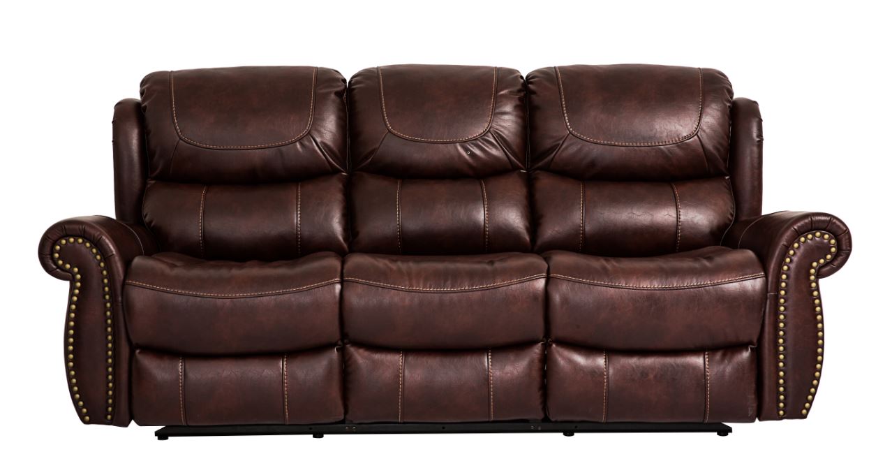 man wah leather sofa