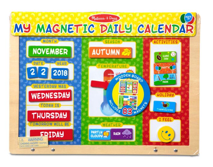 Melissa Doug 9253 My Magnetic Daily Calendar at Sutherlands