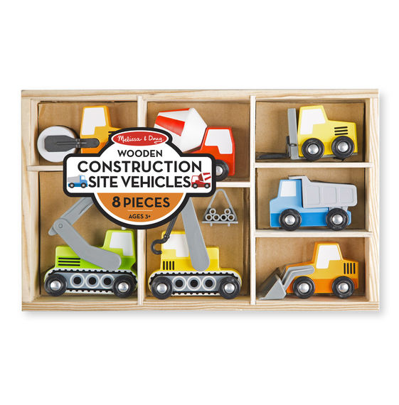 melissa and doug dump truck and loader