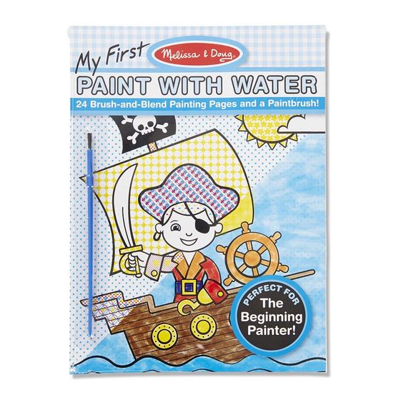 melissa and doug water paint books