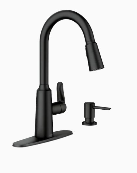 Moen Arlys 3in Double Robe Hook Matte Black Zinc Y5703BL - Acme Tools