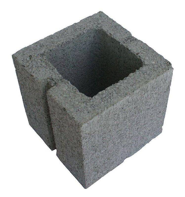 Midwest Block & Brick MBH08RN16000 8 X 8 X 8-Inch Normal
