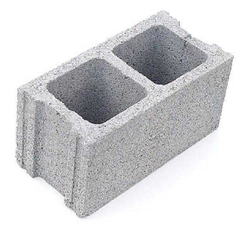 Midwest Block & Brick MBH08RN00000 8 X 8 X 16-Inch Normal Weight 