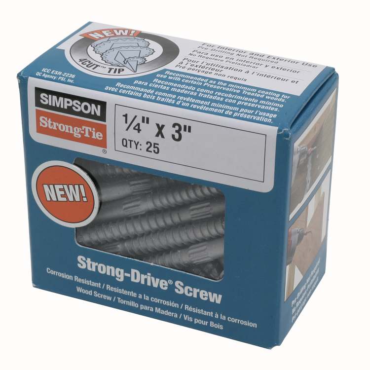 Simpson Strong Tie Sds R Wood Screw X Pc At Sutherlands