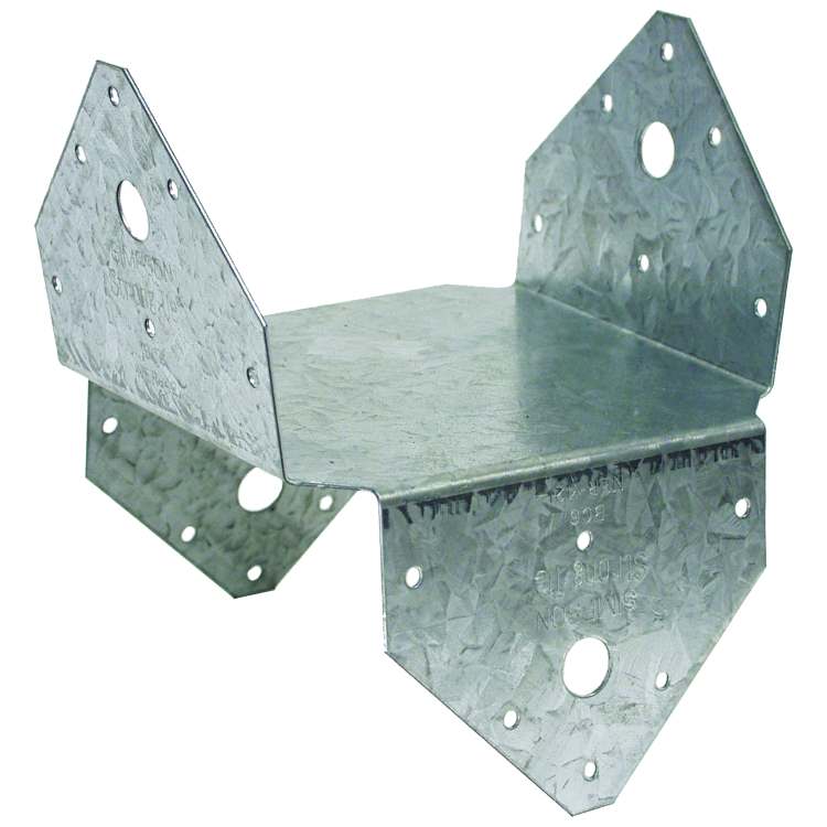 Cappelletto Per Pali Simpson Strong Tie LPC6Z - Regolabile Z-Max - 6x6 - Trattato Anticorrosione